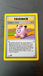 Clefairy Doll (NL) Base set 1st Edition, Verzenden, Zo goed als nieuw, Losse kaart