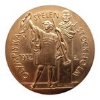 Replica gouden Medaille Olympische Spelen Stockholm 1912, Ophalen of Verzenden, Overige materialen, Buitenland