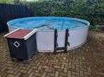 Zwembad, Tuin en Terras, 300 cm of meer, Rond, Opzetzwembad, Zo goed als nieuw