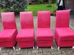 4 gratis eetkamerstoelen, Huis en Inrichting, Stoelen, Ophalen, Gebruikt, Vier