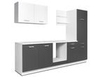 keuken grijs wit nieuw 270 cm inclusief transport, Huis en Inrichting, Keuken | Complete keukens, Overige materialen, Nieuw, Enkelwandige keuken