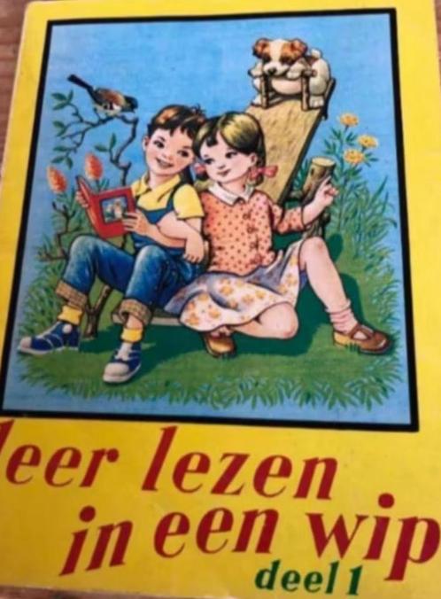 Leer lezen in een wip deel 1 ( 1960), Boeken, Kinderboeken | Kleuters, Gelezen, Non-fictie, 5 of 6 jaar, Jongen of Meisje, Ophalen of Verzenden