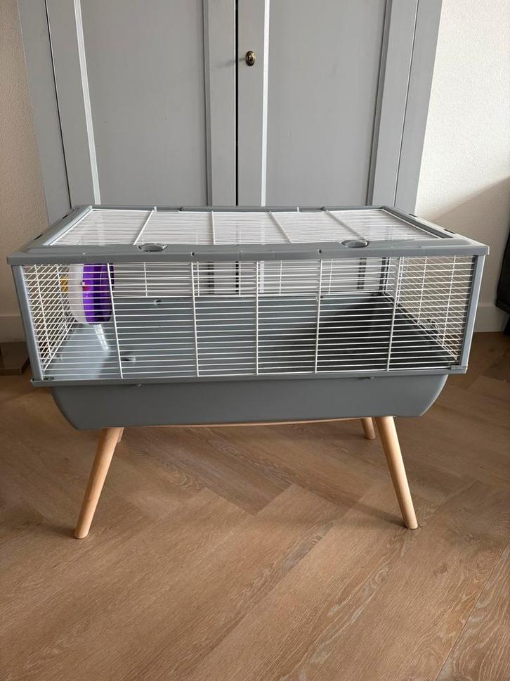 Zolux knaagdierenkooi + veel accessoires!, Dieren en Toebehoren, Knaagdieren en Konijnen | Hokken en Kooien, Zo goed als nieuw