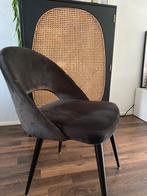 5 donkergroene (velours) eetkamerstoelen (ophalen va 23 aug), Ophalen, Zo goed als nieuw, Overige kleuren, Vier