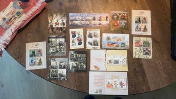 #50 Set mooie blokjes/velletjes Groot Brittannië beschikbaar voor biedingen