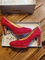 Rode pumps Gabor maat 40, Kleding | Dames, Schoenen, Ophalen, Zo goed als nieuw, Rood
