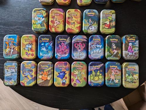Pokémon Kaarten Blikjes - 40 Kaarten per Blik, Hobby en Vrije tijd, Verzamelkaartspellen | Pokémon, Zo goed als nieuw, Meerdere kaarten