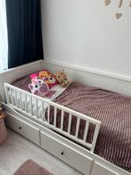 Witte bed hekje, Kinderen en Baby's, Ophalen, Zo goed als nieuw, Minder dan 140 cm, Minder dan 70 cm