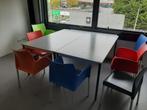Kantinestoelen kantoorstoelen vergaderstoelen Ice850, Blauw, Ice850, Ophalen of Verzenden, Zo goed als nieuw
