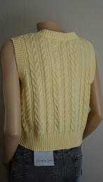 nieuwe korte STRADIVARIUS spencer, Verzenden, Geel, Nieuw, Maat 36 (S)