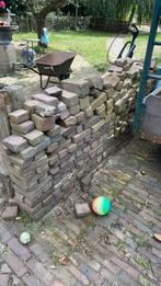 Oude gebakken klinkers waalformaat 7 duimers ongeveer 8 m2, Tuin en Terras, Tegels en Klinkers, Ophalen, Overige materialen, Gebruikt