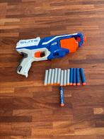 Nerf Elite gun met 13 kogels en target, Ophalen of Verzenden, Zo goed als nieuw