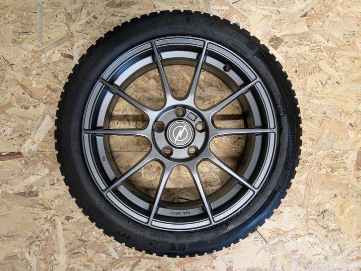 4x Autec Wizard 7,5 x 17" inch 5x110 ET38 met winterset, Auto-onderdelen, Banden en Velgen, Velg(en), Winterbanden, 17 inch, 215 mm