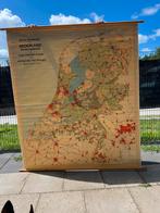 Grote wandkaart/schoolplaat van nederland, Ophalen, Aardrijkskunde