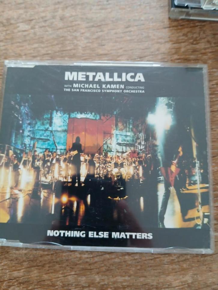 CD-single Metallica  - Nothing Else Matters, Cd's en Dvd's, Cd's | Rock, Gebruikt, Poprock, Ophalen of Verzenden