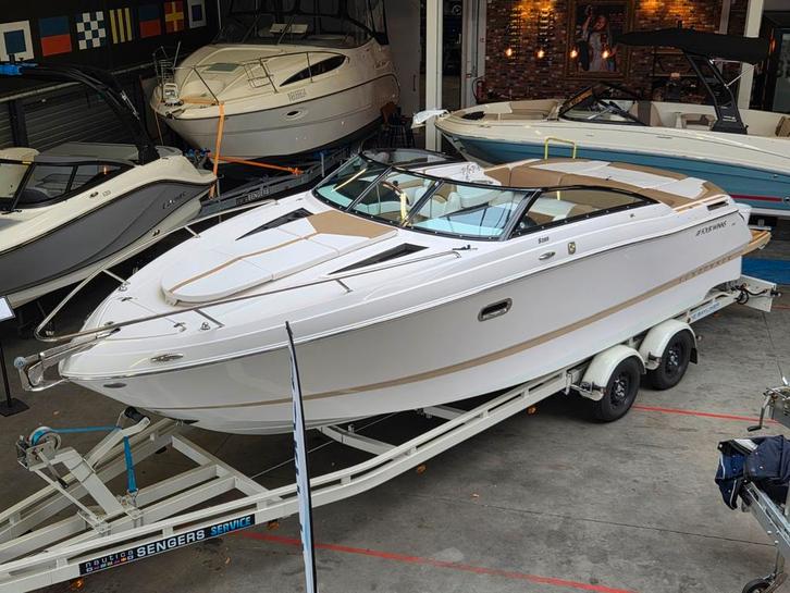 Four Winns S 265 sundowner - cuddy cabine, Watersport en Boten, Speedboten, Zo goed als nieuw, 6 meter of meer, Benzine, 200 pk of meer