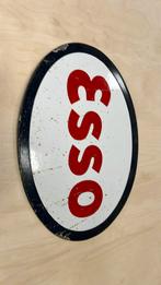 Esso emaille bord antiek nostalgie metaal, Antiek en Kunst, Antiek | Emaille, Ophalen of Verzenden