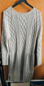 Grijze gebreide jurk EDC maat M, Kleding | Dames, Maat 38/40 (M), Ophalen of Verzenden, Zo goed als nieuw, Grijs