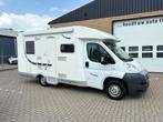 Mc louis steel 6m vast bed en treinzit, Caravans en Kamperen, Campers, Ringverwarming, Fiat, Bedrijf, Luifel