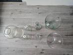 Diverse glazen vazen, Huis en Inrichting, Woonaccessoires | Vazen, Minder dan 50 cm, Glas, Gebruikt, Ophalen of Verzenden