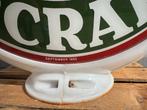 Vintage Sinclair Aircraft Reclamebord / globe, Verzamelen, Ophalen, Gebruikt, ., Lichtbak of (neon) lamp