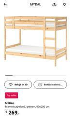 IKEA mydal stapelbed, Ophalen, Gebruikt, 90 cm, Tweepersoons