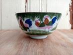 Antieke Chinese kom met haan en kippen, Antiek en Kunst, Ophalen of Verzenden