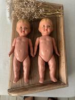 2 Oude Wildebras poppen papiermachee, Antiek en Kunst, Ophalen of Verzenden