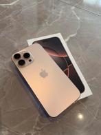 Iphone 16 pro max 256GB Desert Titanium, Telecommunicatie, Mobiele telefoons | Apple iPhone, Ophalen, Zo goed als nieuw, Goud