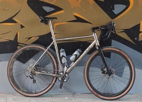 Gravel frameset Titanium incl diverse onderdelen., Fietsen en Brommers, Fietsen | Mountainbikes en ATB, Zo goed als nieuw, 57 cm of meer