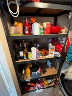 Stellingkast metaal, Ophalen, Met plank(en), Gebruikt, 50 tot 100 cm