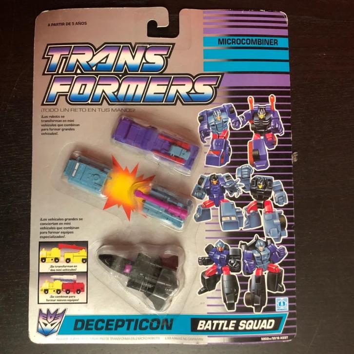 Transformers Microcombiner battle Squad, Verzamelen, Transformers, Nieuw, Overige generaties, Decepticons, Ophalen of Verzenden