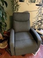 Luxury armchair - sofa - recliner - armchair - Fabric – Gray, Huis en Inrichting, Ophalen, Zo goed als nieuw