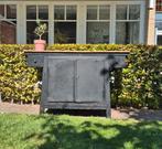 oude houten kastje, dressoir, werkbank, antieke, Ophalen of Verzenden