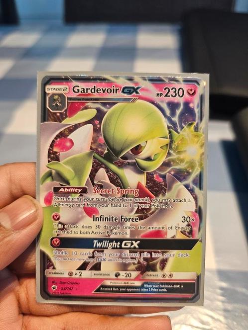 Gardevoir gx near mint, Hobby en Vrije tijd, Verzamelkaartspellen | Pokémon, Zo goed als nieuw, Losse kaart, Ophalen of Verzenden