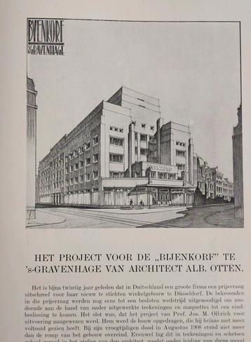 1925, DE BIJENKORF, DEN HAAG, B.N.A., BOUWKUNDIG WEEKBLAD beschikbaar voor biedingen