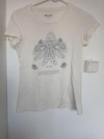 Wit mustang shirtje maat xs, Wit, Ophalen of Verzenden, Zo goed als nieuw, Korte mouw