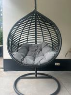 Prachtige egg chair / hangstoel antraciet, Tuin en Terras, Tuinstoelen, Ophalen, Nieuw