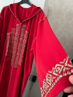 marokkaanse jellaba caftan abaya sari gala takschita dubai, Maat 46/48 (XL) of groter, Nieuw, Ophalen of Verzenden, Rood