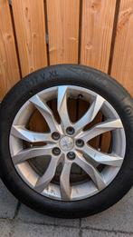 Originele Peugeot 508 velgen incl Continental All season, Auto-onderdelen, Banden en Velgen, Ophalen, 17 inch, All Season, Personenwagen