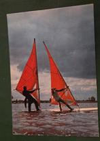 Twee windsurfers op de Loosdrechtse Plassen, Verzenden, 1980 tot heden, Gelopen, Voertuig