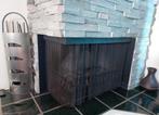 Vonkengordijn + Haardset - Hoge Kwaliteit, Huis en Inrichting, Kachels, Houtkachel, Ophalen of Verzenden, Zo goed als nieuw, Inbouw