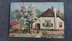 J.G.Gerstenhauer, boerderij met bloesembomen, Verzamelen, Ansichtkaarten | Themakaarten, Gelopen, Overige thema's, Voor 1920, Verzenden