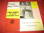 Vienna Boys`Choir: Tales from the Vienna Woods, Cd's en Dvd's, Vinyl Singles, Ophalen of Verzenden, Zo goed als nieuw, Pop, Single