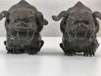 Antiek brons Chinees fo dogs 2x, Antiek en Kunst, Ophalen of Verzenden