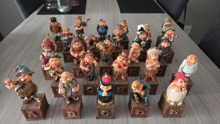 Complete serie Efteling Volk van Laaf alfabet incl. paspoort, Verzamelen, Complete verzamelingen en Collecties, Ophalen of Verzenden