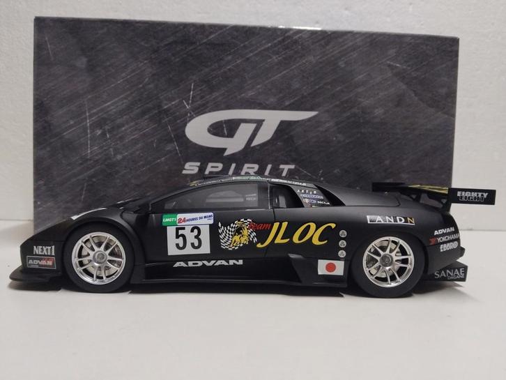Lamborghini Murcielago R GT zwart GT Spirit Kyosho 1:18 KRD, Hobby en Vrije tijd, Modelauto's | 1:18, Zo goed als nieuw, Auto