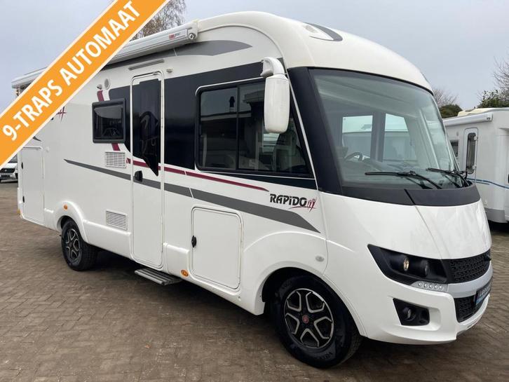 Rapido 855F Enkele bedden Hefbed 2022 Automaat 9 Traps Airco, Caravans en Kamperen, Campers, Bedrijf, tot en met 4, Integraal