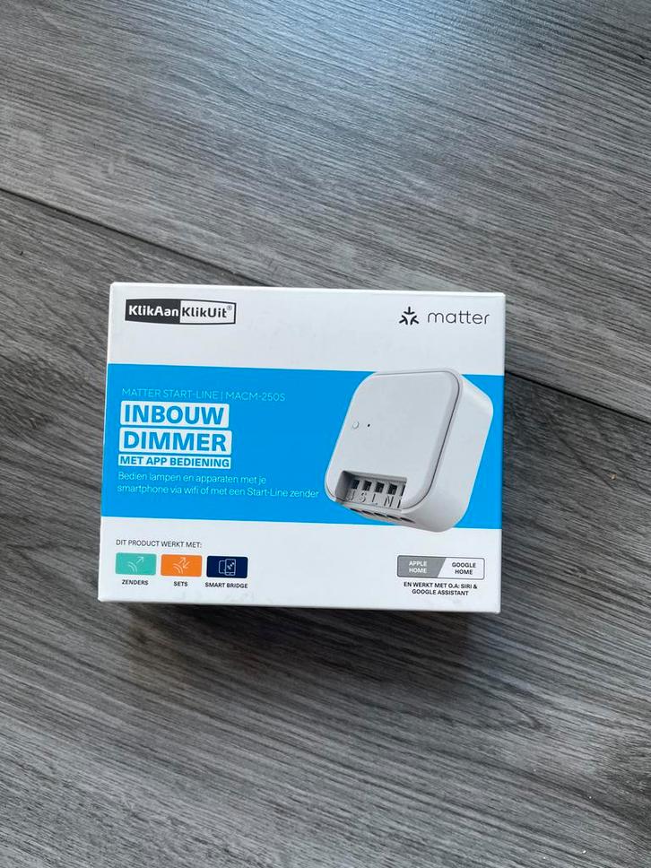 KlikAanKlikUit Inbouwdimmer, Doe-het-zelf en Verbouw, Alarmsystemen, Nieuw, Detector, Sensor of Melder, Overige soorten, Draadloos