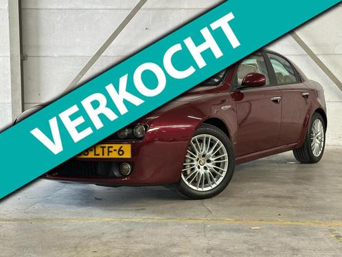Alfa Romeo 159 1.7 T Distinctive TBI 2 Eigenaren Leder, Auto's, Alfa Romeo, Bedrijf, Te koop, ABS, Airbags, Airconditioning, Climate control